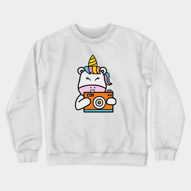 Cute Unicorn Crewneck Sweatshirt by EpicMums